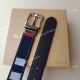 High Replica Burberry Soft Calfskin Belt with Black Buckle 35mm (6)_th.jpg